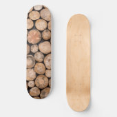 Prachtig hout persoonlijk skateboard (Voorkant)