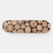 Prachtig hout persoonlijk skateboard (Horizontaal)