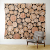 Prachtig hout wandkleed (In Situ (horizontaal))