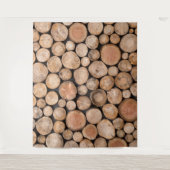 Prachtig hout wandkleed (Voorkant)