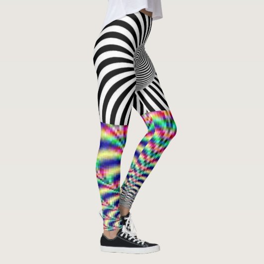 Prachtig hypnotisch en psychologisch design. leggings (Rechts)