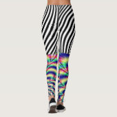 Prachtig hypnotisch en psychologisch design. leggings (Achterkant)