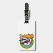 Prachtig Ierland reis patch. Bagagelabel (Voorkant verticaal)