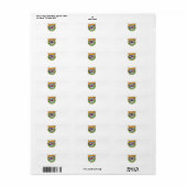 Prachtig Ierland reis patch. Etiket (Full Sheet)