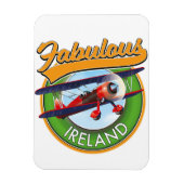 Prachtig Ierland reis patch. Magneet (Verticaal)