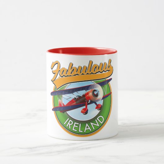 Prachtig Ierland reis patch. Mok (Midden)