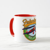 Prachtig Ierland reis patch. Mok (Voorkant links)