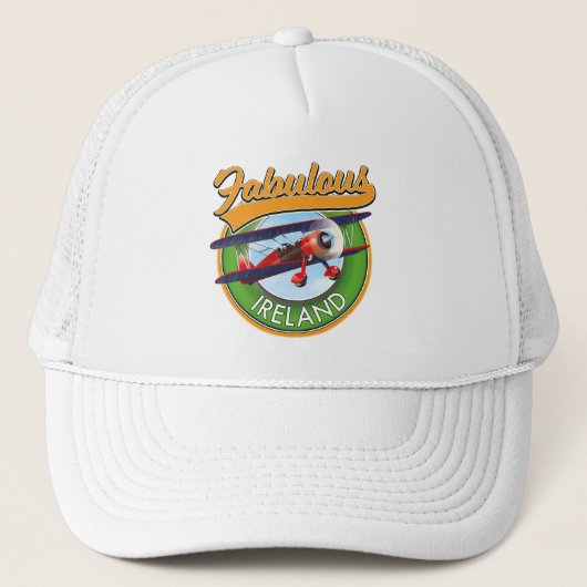 Prachtig Ierland reis patch. Trucker Pet (Voorkant)