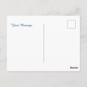 Prachtig ijs, sneeuw en winterse gevoelens! briefkaart (Achterkant)