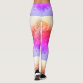 prachtig "Ik ben gezegend Groen" Leggings (Achterkant)