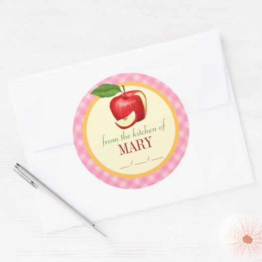 Prachtig inblikken artistiek label geïllustreerd (Envelop)