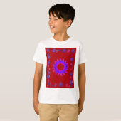 Prachtig Indiaas Motief Mehndi Art Design T-shirt (Voorkant volledig)