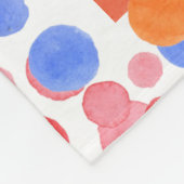 Prachtig Inspirerend regenboog Fleece Deken (Hoek)