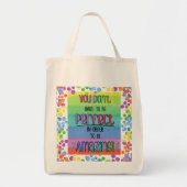 Prachtig Inspirerend regenboog Tote Bag (Voorkant)