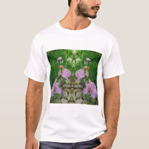 Prachtig Iris Fantasie Pad T-shirt