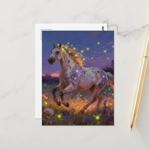 Prachtig jaar van het paard briefkaart