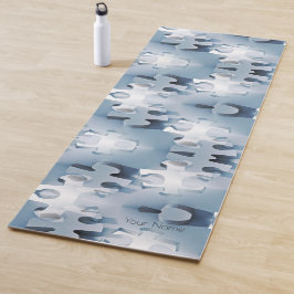 Prachtig Jigzaag-ontwerp in het Minimalistische Pa Yogamat