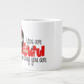 Prachtig - Jumbo-Mok Grote Koffiekop (Rechts)