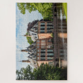 Prachtig kasteel Duivenvoorde in Voorschoten Legpuzzel (Verticaal)