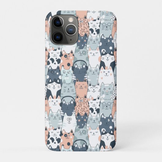 Prachtig Kat Motief Case-Mate iPhone Case (Achterkant)