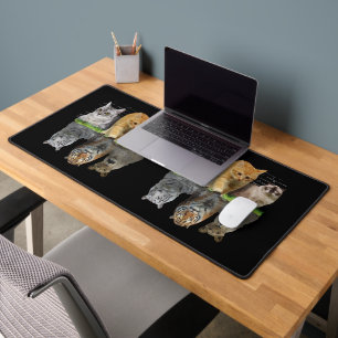Prachtig kat reflectie cadeau ontwerp idee bureaumat