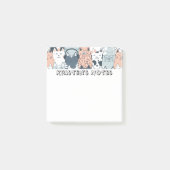 Prachtig kattenpatroon post-it® notes (Voorkant)