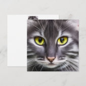 Prachtig kattenportret (Voorkant / Achterkant)