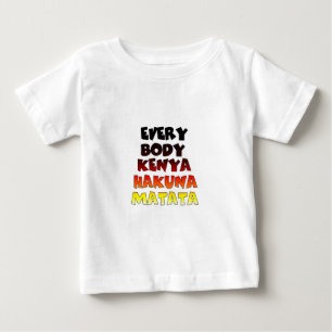 Prachtig Kenia Colorful Amazing Text Quote Design