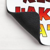 Prachtig Kenia Colorful Amazing Text Quote Design Muismat (Hoek)