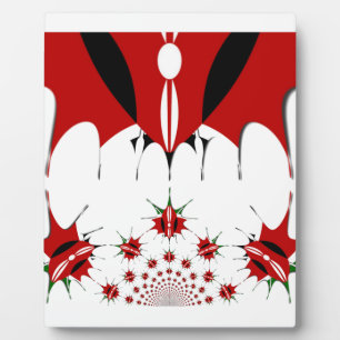 Prachtig Keniaans Tapijt: Keniaanse Vlag Vlinder Fotoplaat