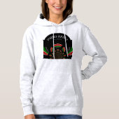 Prachtig Keniaans Tapijt: Keniaanse Vlag Vlinder Hoodie (Voorkant)