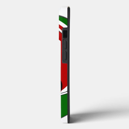 Prachtig Keniaans wandtapijt: Keniaanse Vlag Vlind Case-Mate iPhone Case (Achterkant / Links)