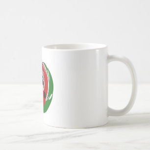 Prachtig Keniaans wandtapijt: Keniaanse Vlag Vlind Koffiemok