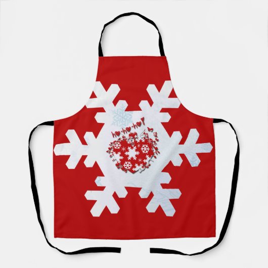 Prachtig kerst Schort! Schort (Voorkant)