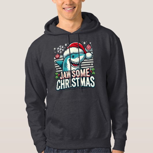 Prachtig kerstfeest hoodie (Voorkant)