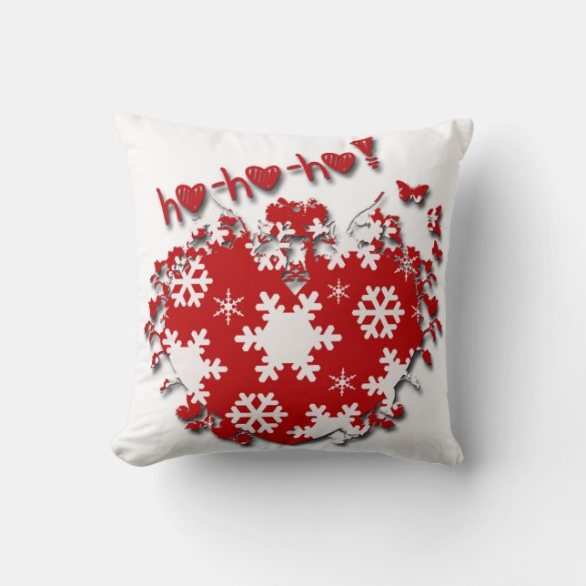 Prachtig kerstkussen! kussen (Voorkant)
