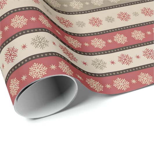 Prachtig kerstland cadeaupapier (Rol Hoek)