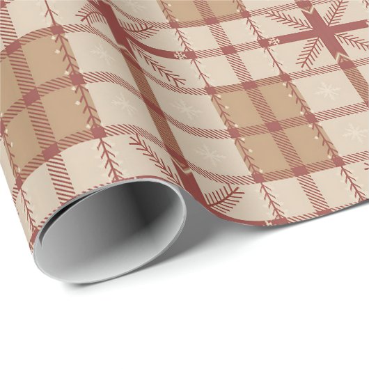 Prachtig kerstland cadeaupapier (Rol Hoek)