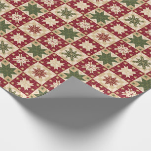 Prachtig kerstland cadeaupapier