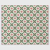 Prachtig kerstland cadeaupapier (Vlak)