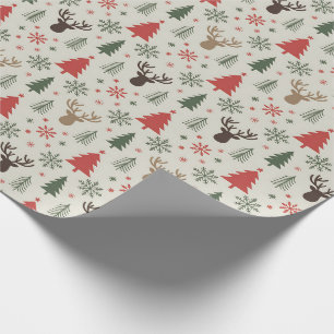 Prachtig kerstland cadeaupapier