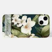 Prachtig klassiek bloemenpatroon Case-Mate iPhone case (Achterkant (horizontaal))