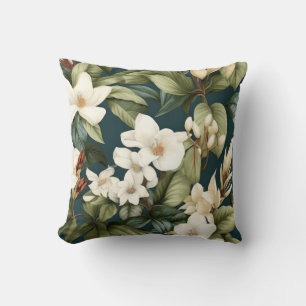 Prachtig klassiek bloemenpatroon kussen