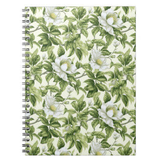 Prachtig klassiek bloemenpatroon notitieboek