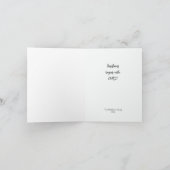 Prachtig klein meisje engel Radiant Light Halo Feestdagen Kaart (Binnen)