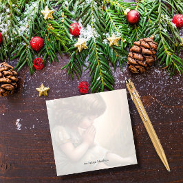 Prachtig klein meisje engel Radiant Light Halo Post-it® Notes