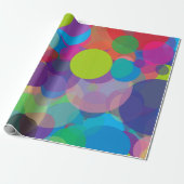 Prachtig, kleurrijk Abstract Cadeaupapier (Uitgerold)