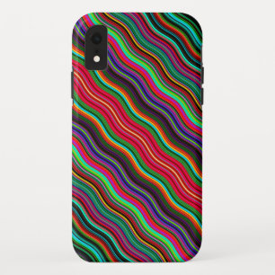 Prachtig kleurrijk avy Stripe Patroon Case-Mate iPhone Case