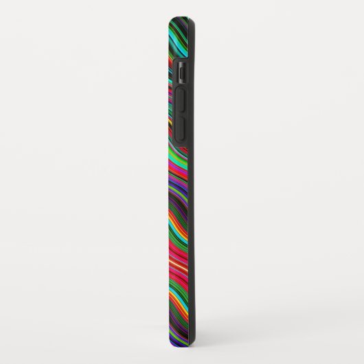 Prachtig kleurrijk avy Stripe Patroon Case-Mate iPhone Case (Achterkant/links)