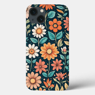 Prachtig kleurrijk Fun Bloem Patroon Case-Mate iPhone Case